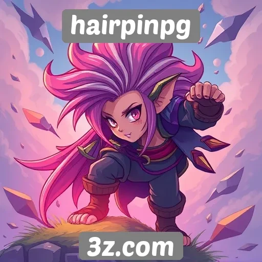 Exploração dos gráficos e design do hairpinpg